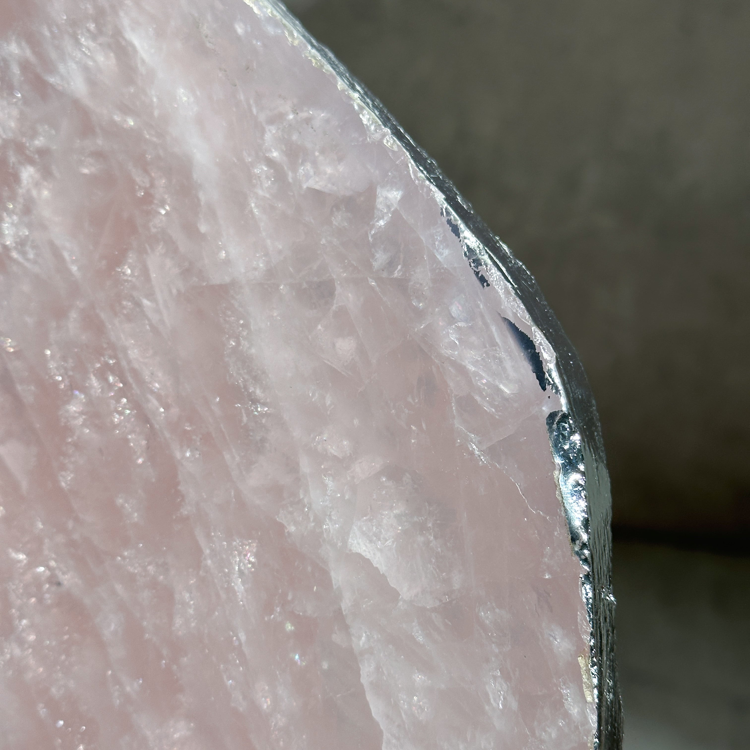 ローズクォーツ プレート42◇ Rose Quartz ◇天然石・鉱物