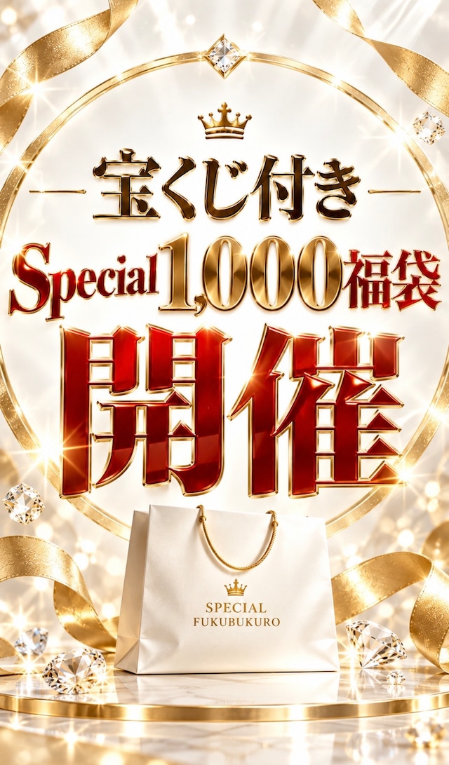 【宝くじ付き⭐️】Special 1,000円福袋 [DK-2003］