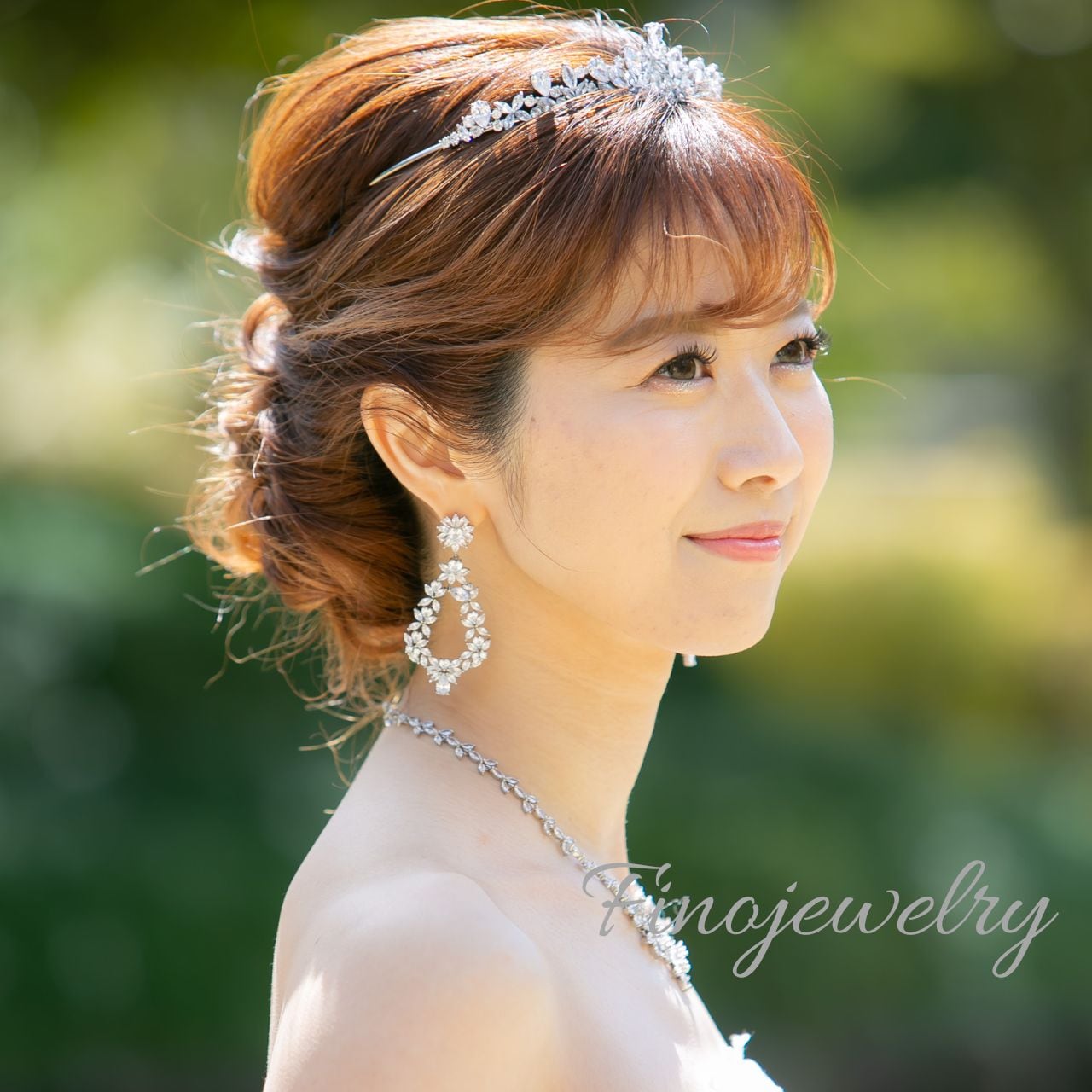 N005 ネックレス | ブライダルアクセサリー Finojewelry フィノ