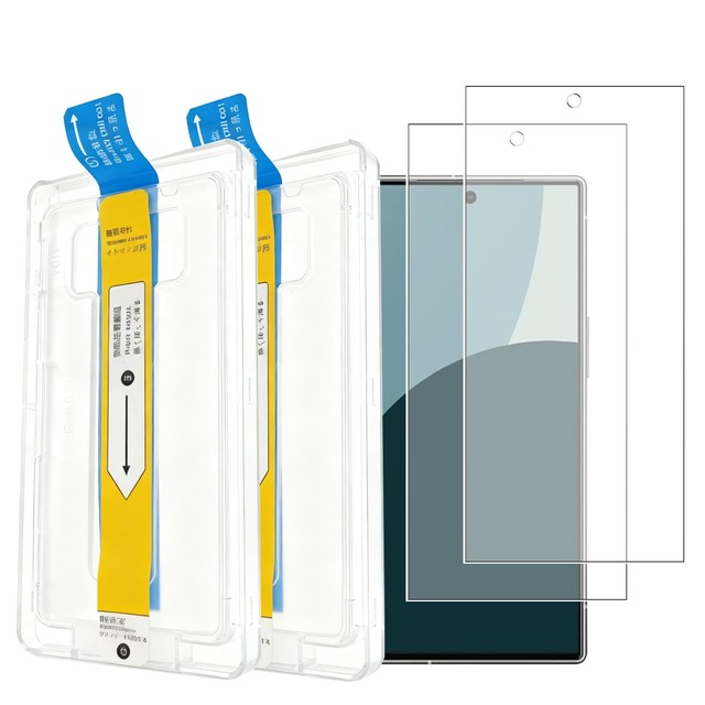 Sotarino ガラスフィルム AQUOS R9 / R10 対応 2枚入 ガイド枠付き