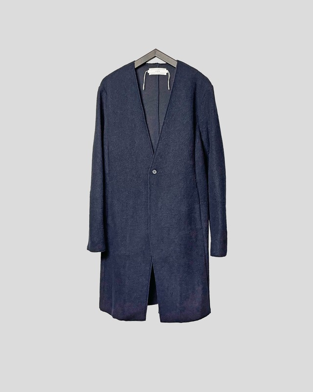 25AW[PRE] ご予約限定品 / CHESTERLESS COAT / SMOKY BLUE