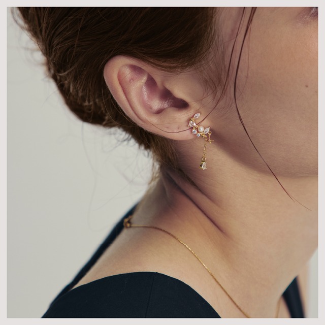 Earring/Pierce -Gold-