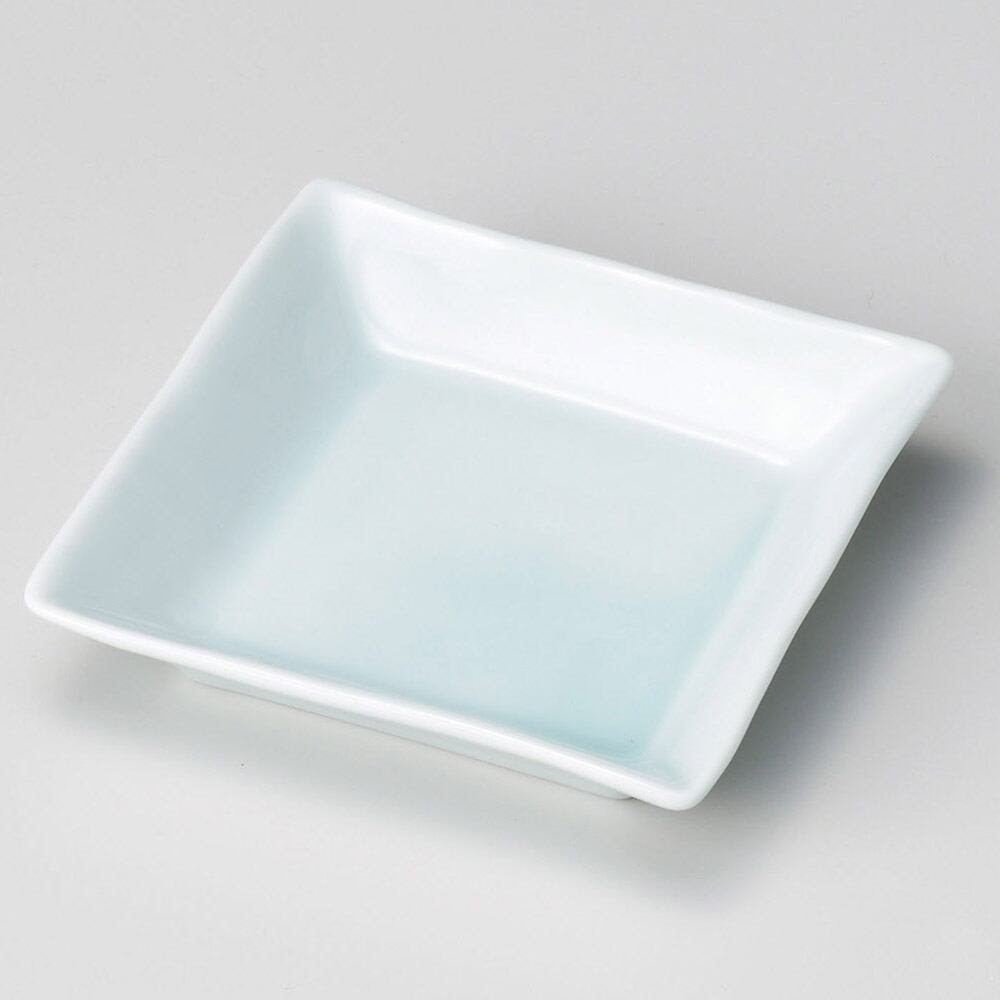 青白磁 四角形皿 5個セット 青白磁の角皿 5個セット 青