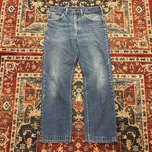 90s USA製 Lee Riders 200 デニムパンツ ヴィンテージ リー W33 L32 W82cm L ヒゲ 濃紺 ユニオンチケット アメカジ 80s