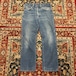 90s USA製 Lee Riders 200 デニムパンツ ヴィンテージ リー W33 L32 W82cm L ヒゲ 濃紺 ユニオンチケット アメカジ 80s