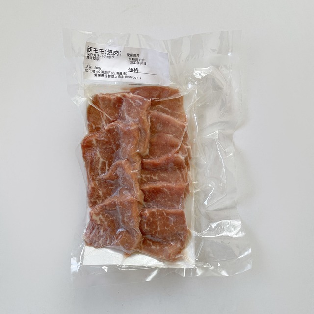 【冷凍】愛媛県・岩城島『レモンポーク バラ焼き肉200g』