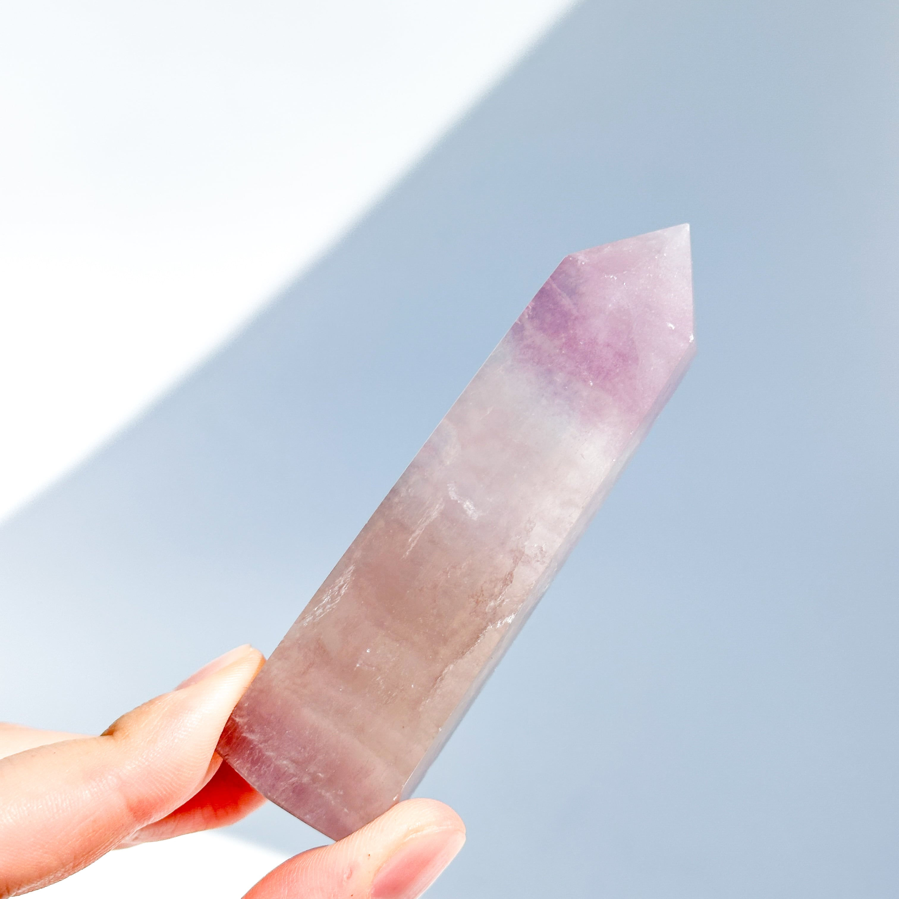レインボーフローライト タワー62◇ Rainbow Fluorite ◇天然石・鉱物