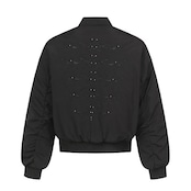 【暖かさUP】リベット刺繍 中綿ジャケット T1981