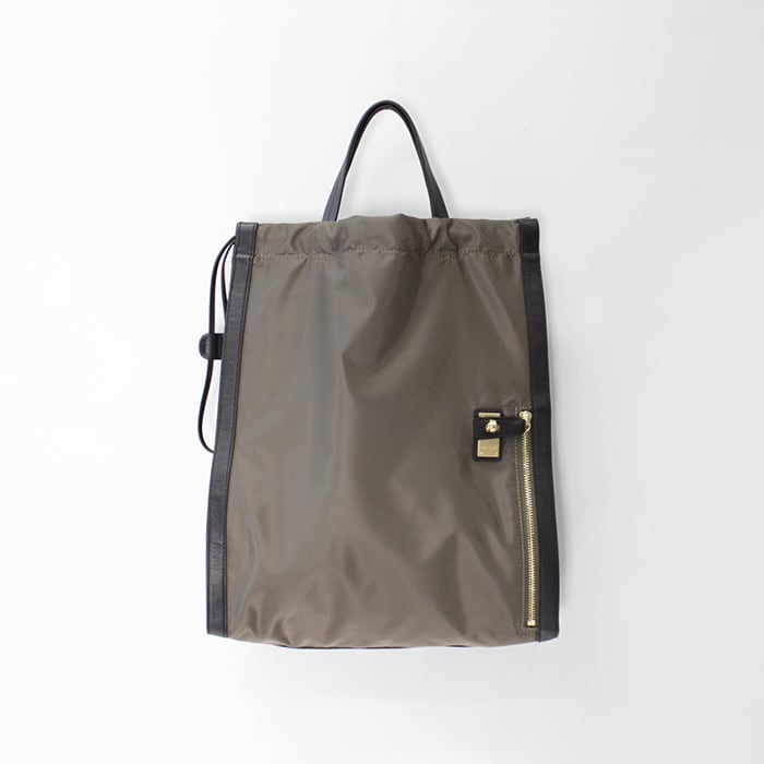 ORSETTO オルセット METALLO スクエアナイロントートバッグ 01-113-11