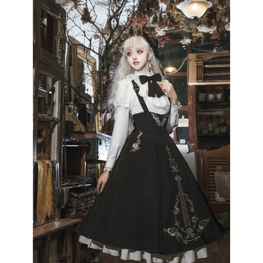 ゴシックロリィタ セットアップ｜ブラウス・ジャンパースカート