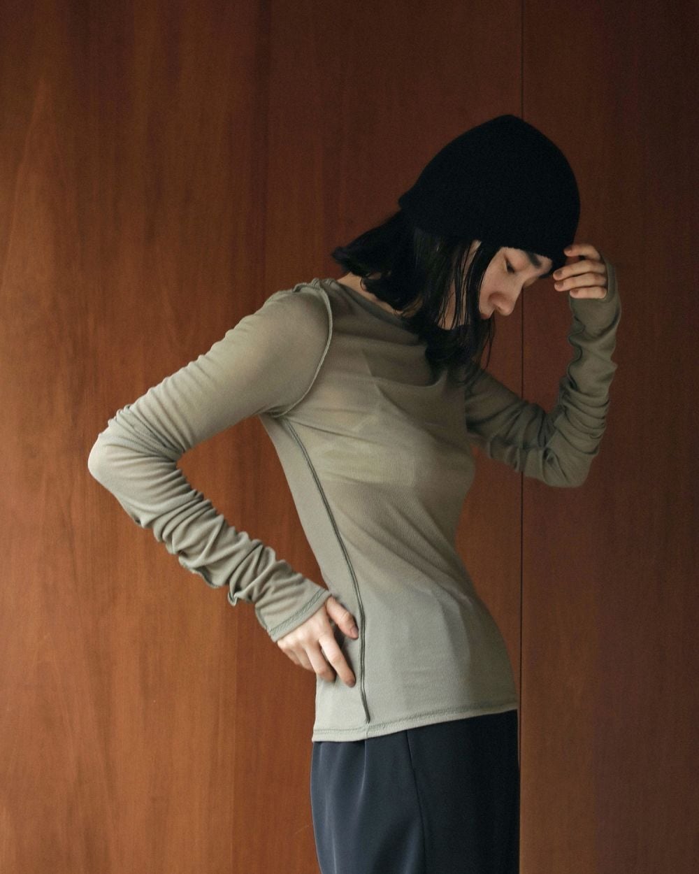 anuke 】Reversible Long T-shirts | valance 福井｜レディース