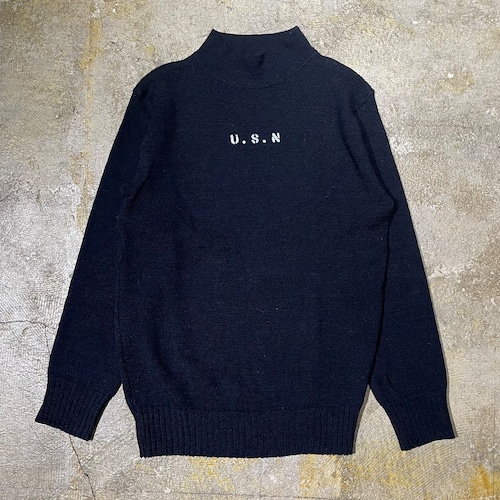 ANATOMICA USN MOCK NECK KNIT