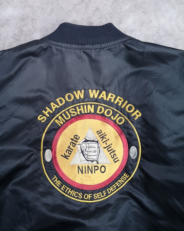 [S] 80-90's "MUSHIN DOJO" Ninja Studium Jumper