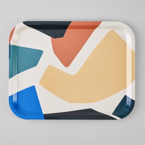 WRAP / Mosaique Rectangle Art Tray -Illustrated by Antti Kekki-