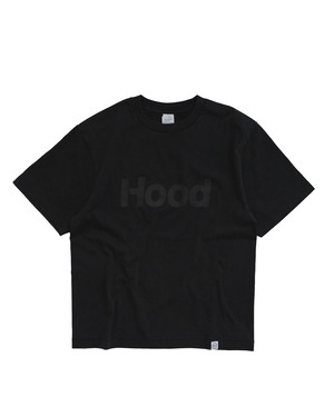 Hoodmart Fade Tee【BLACK】