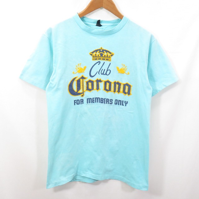 80s 90s CORONA CLUB MEMBERS ONLY Tシャツ/コロナビール ヴィンテージ USA 古着 0305