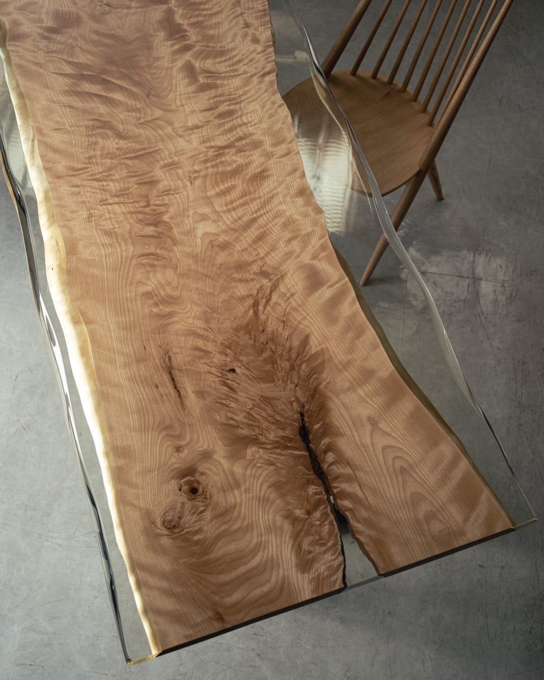 Premium】水目桜（ミズメザクラ）_1950×880-840×45_青山店_テーブル天