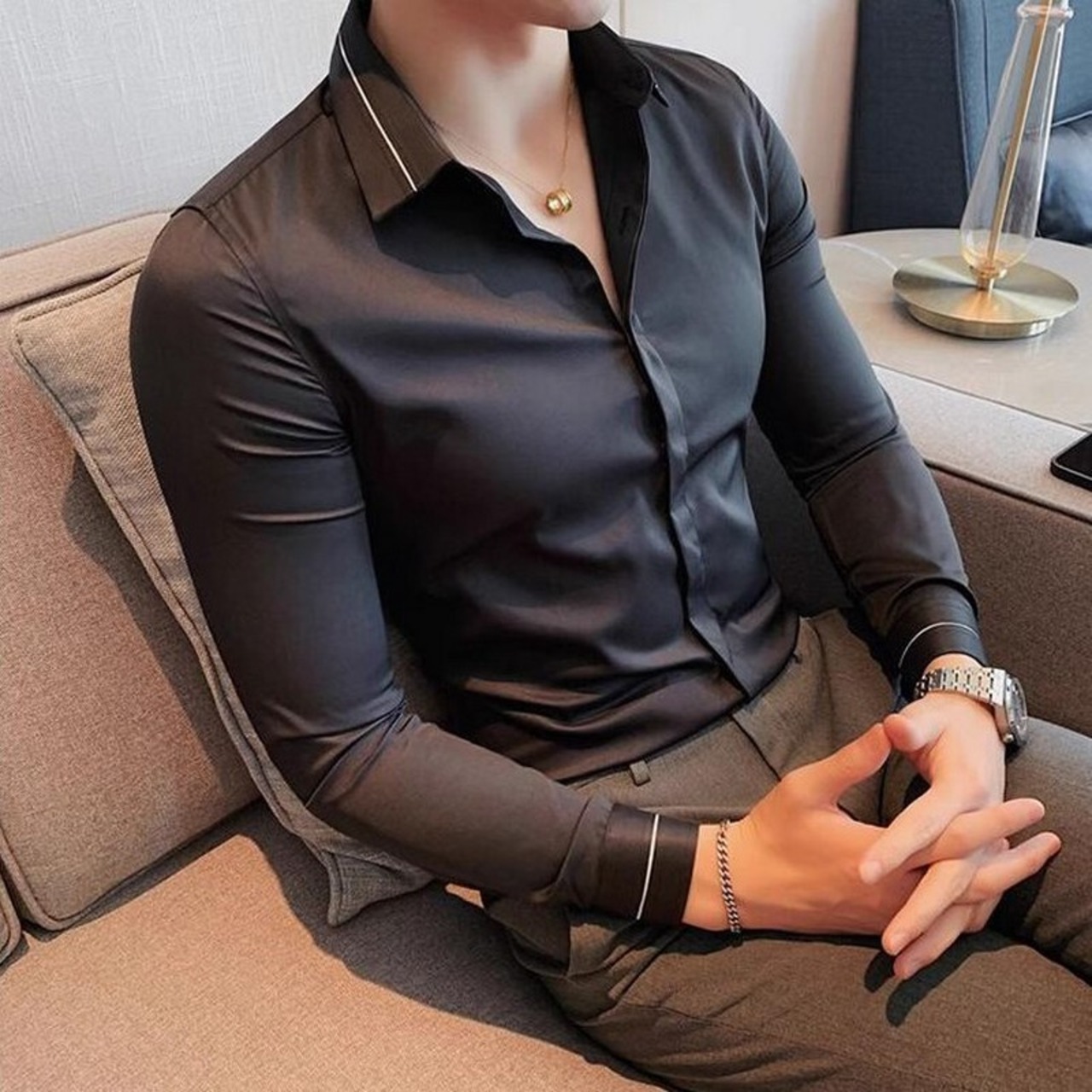 business casual shirt tops 00080