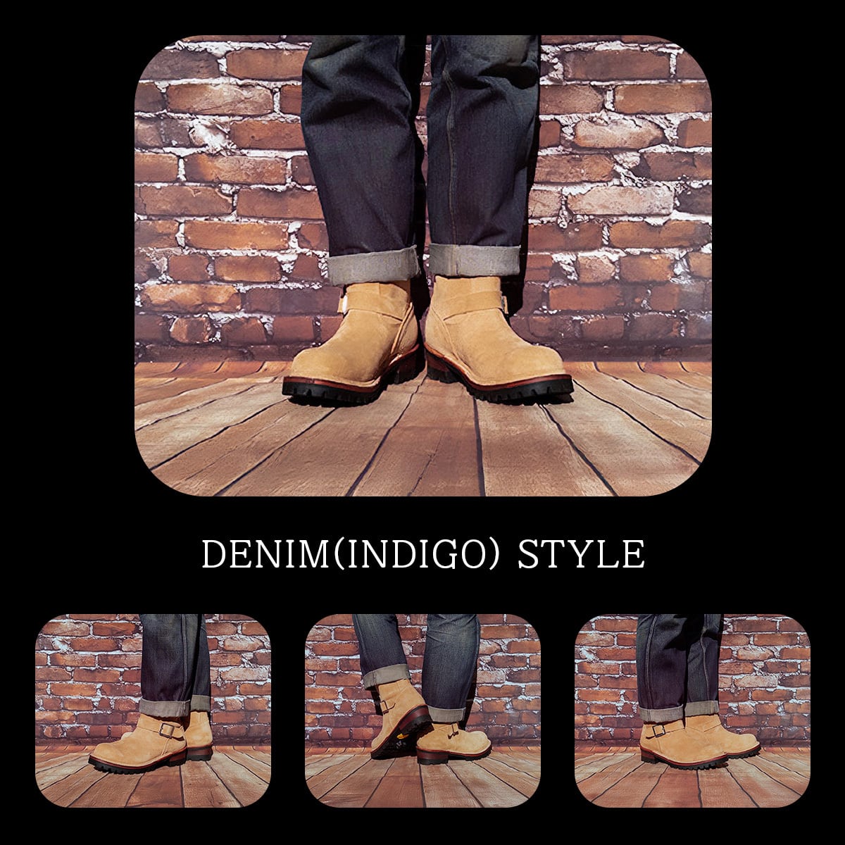 TS-015 / ENGINEER BOOTS / BEIGE/S | 瀧口商店