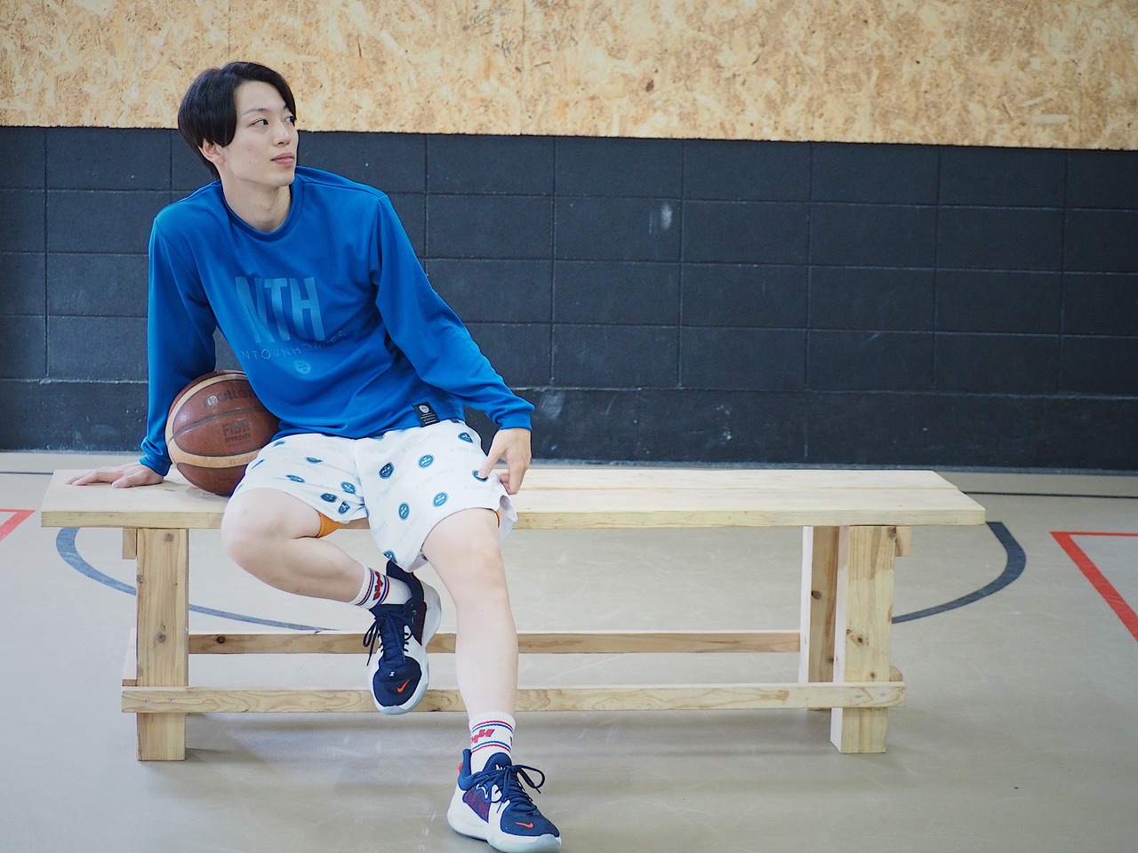 “BASIC NTH-LONGTEE(DRY)” colour Deepblue×ZenithBlue - 2