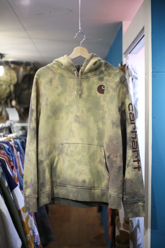 “Bleach custom” Carhartt print hoodie