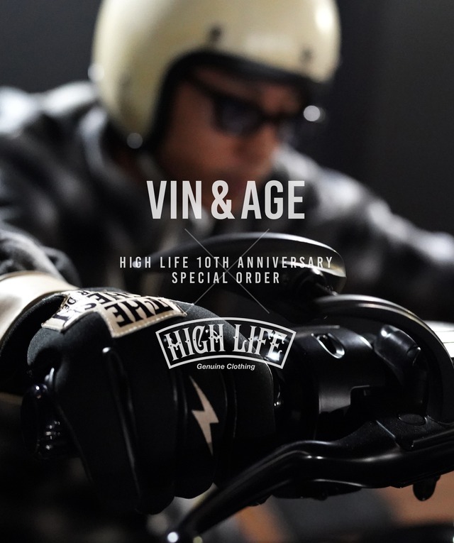 【Vin & Age 別注】HIGH LIFE ウィンターレザー ガントレット グローブ