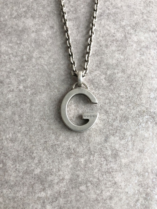 GUCCI グッチ ネックレス シルバー Gモチーフ 925 vintage ヴィンテージ オールド mgy4m5