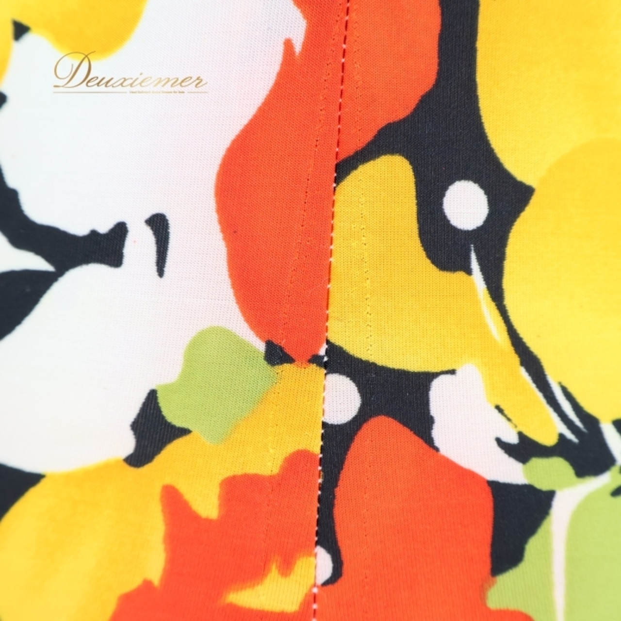 フラメンコ 衣装 ワンピース ドレス イエロー系 オレンジ系 レッド系 黄色 オレンジ 黒 ブラック 花柄 伸縮 ストレッチ 軽い パーティ 発表会 コスチューム おしゃれ レディース 女性用 フラワープリント