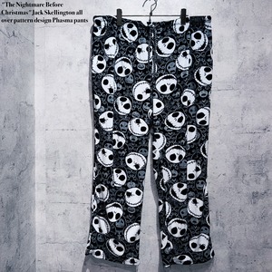 "The Nightmare Before Christmas"Jack Skellington all over pattern design pajamas pants