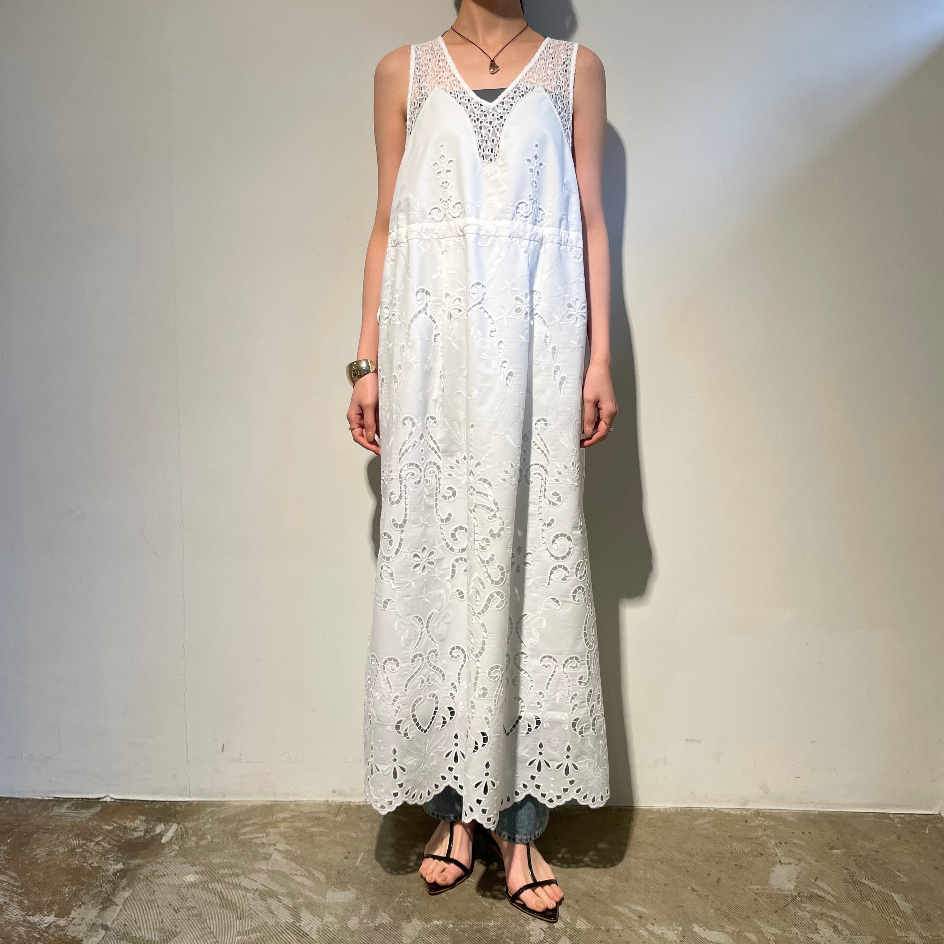 【新品】Eimee Law サイドライン レース ブルゾン ネイビー 甘辛MIX MAISON SPECIAL(メゾンスペシャル)｜2WAY Lace Blouse/リバーシブル