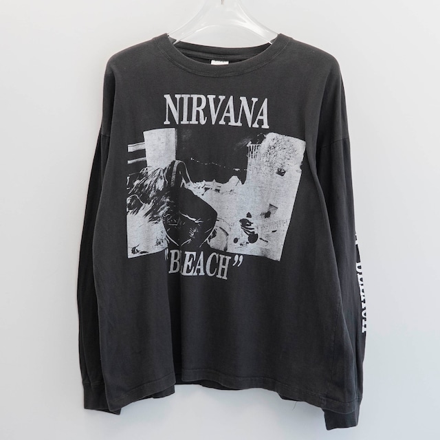 Nirvana " bleach L/S Boot " Euro XL 【A2-160】