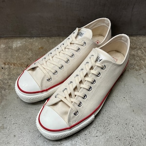 CONVERSE ALL STAR CANVAS WHITE 10 1/2 MADE IN JAPAN