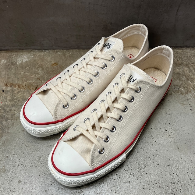 CONVERSE ALL STAR CANVAS WHITE 10 1/2 MADE IN JAPAN