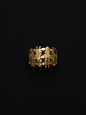 Giraffe Band Ring