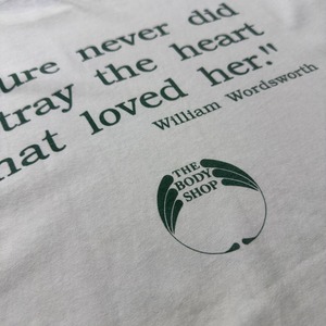 90s Hanes 企業系 TEE "THE BODY SHOP" XL 古着