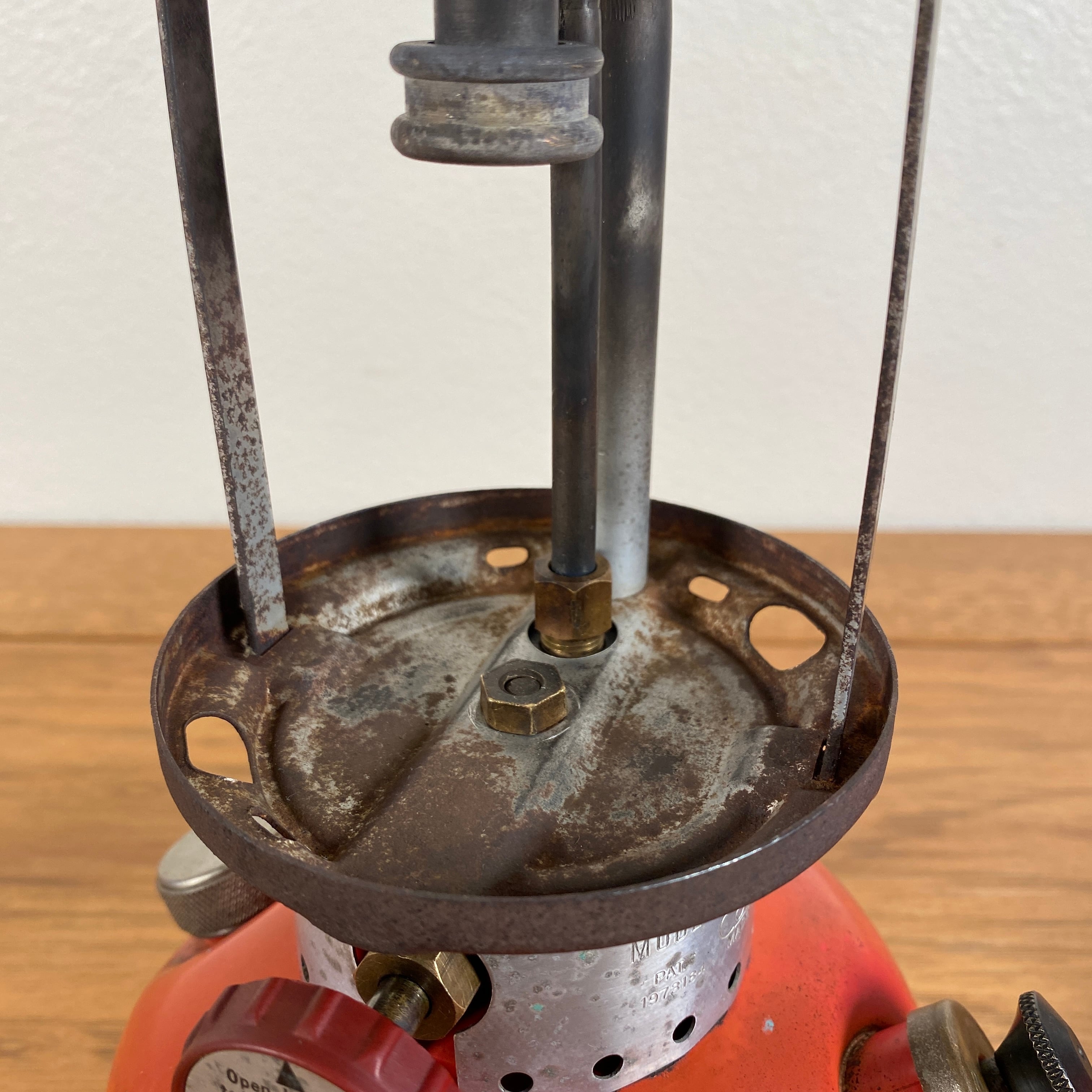 コールマン Coleman 200A イエローボーダー ビンテージ ランタン 1961年5月製造 コールマン200A イエローボーダー ランタンマーク 1961