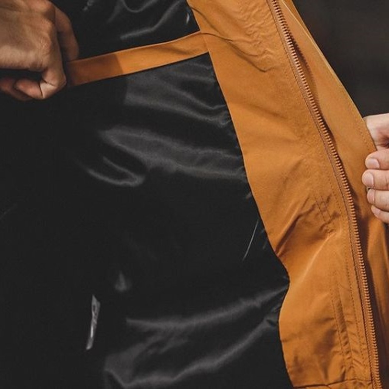 Utility Pocket Hooded Drop Shoulder Jacket ◇3color H0524