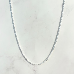 【SV1-76】16inch silver chain necklace
