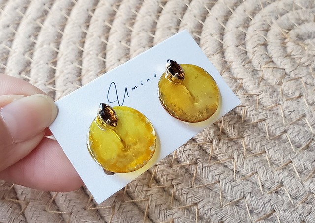 shellart / Pierce or earrings