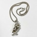 Vintage 925 Silver Erotic Pendant Necklace Made In Mexico