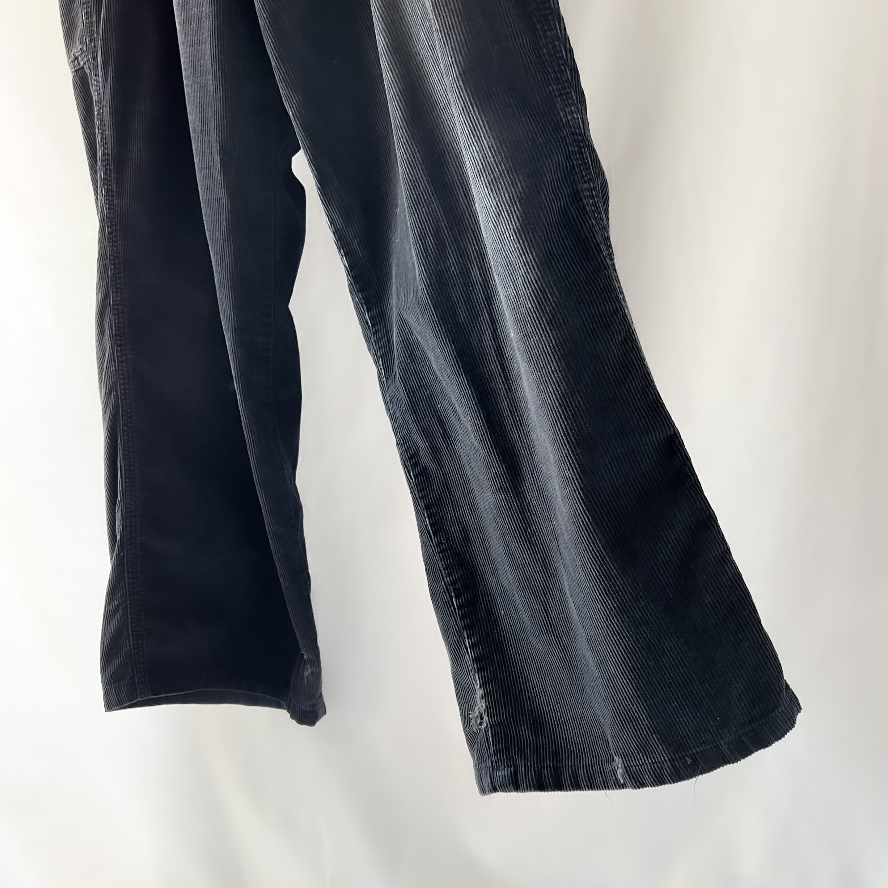 90s “supreme” 初期タグ made in usa black corduroy baggy pants 90 