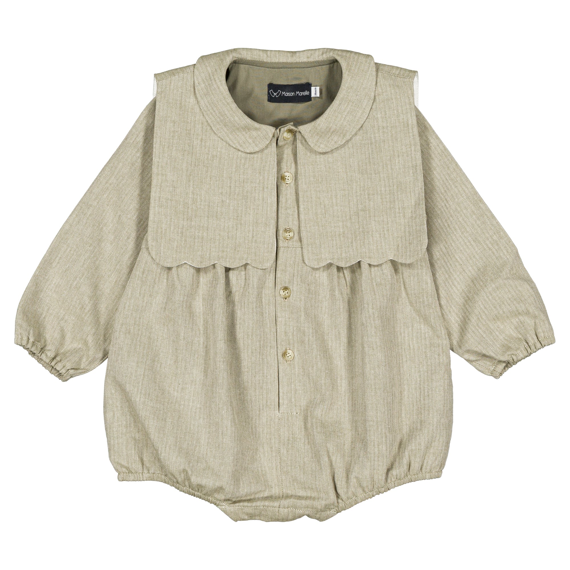 【予約・特典あり】Maison Marelle / Romper SORBONNE - olive