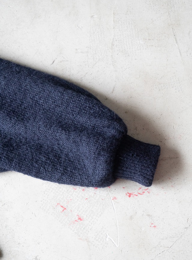 "BASLER" 1980s Mohair knit blouson