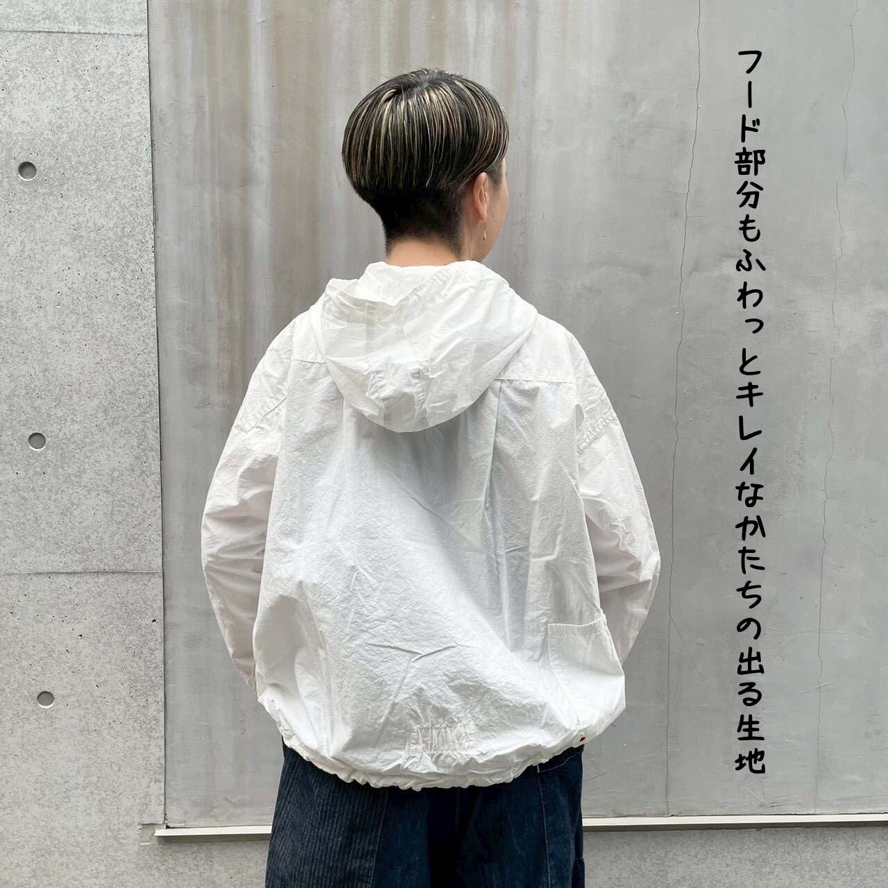フードデッキシャツ HAYATE CCBY AFTER HOURS WEAR / 白シャツ 61S66