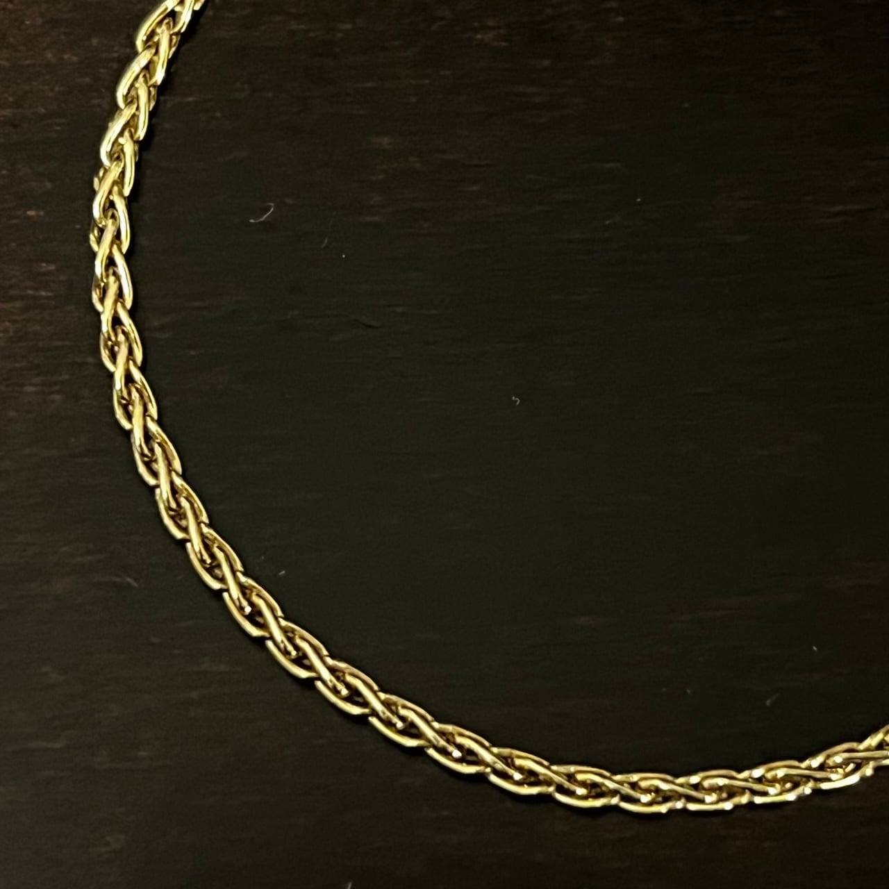 VINTAGE TIFFANY & CO. 18K Gold Small Braid Bracelet | ヴィンテージ