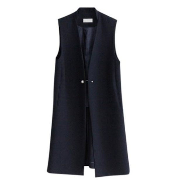 pearl point gilet（2color2type）＜j642＞
