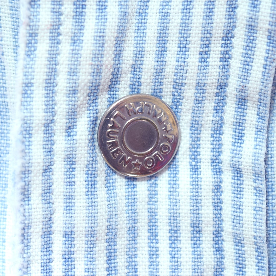 RRL ウエスタンシャツ ヒッコリー ストライプ 総柄 ラルフローレン