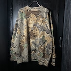 80s〜90s RED HEAD リアルツリーカモ スウェット 迷彩