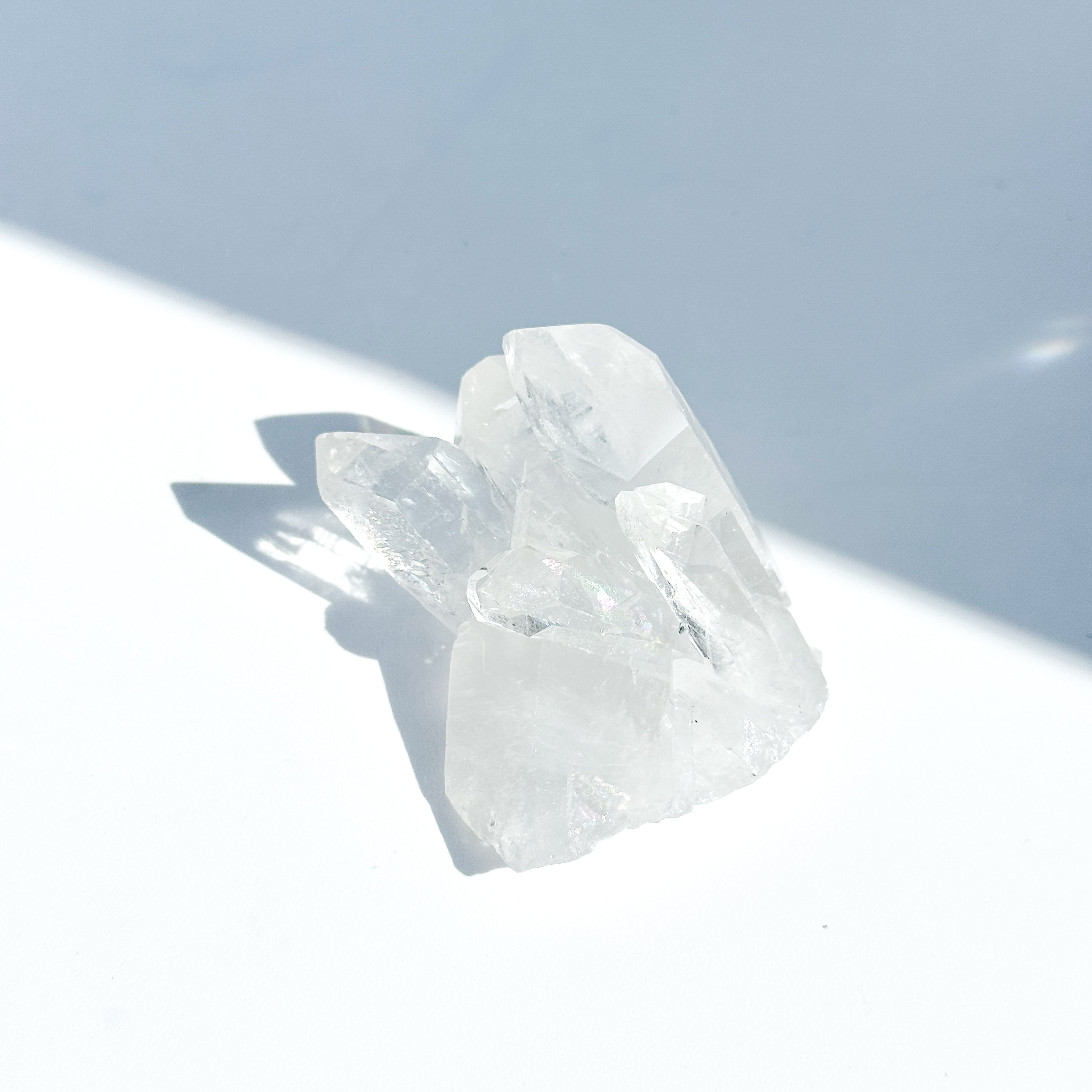 虹◎トマスゴンザカ産水晶クリアクォーツ クラスター02◇ Clear Quartz