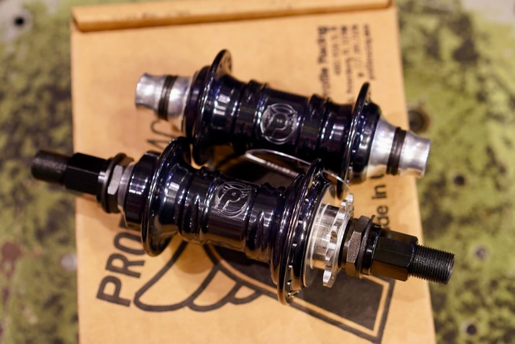 PROFILE RACING MINI HUB 14mm CST HUBSET/右ドライブ/チタンコグ